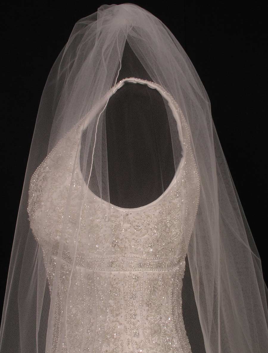 S0100VL Diamond White Bridal Veil on Sale Your Dream Dress