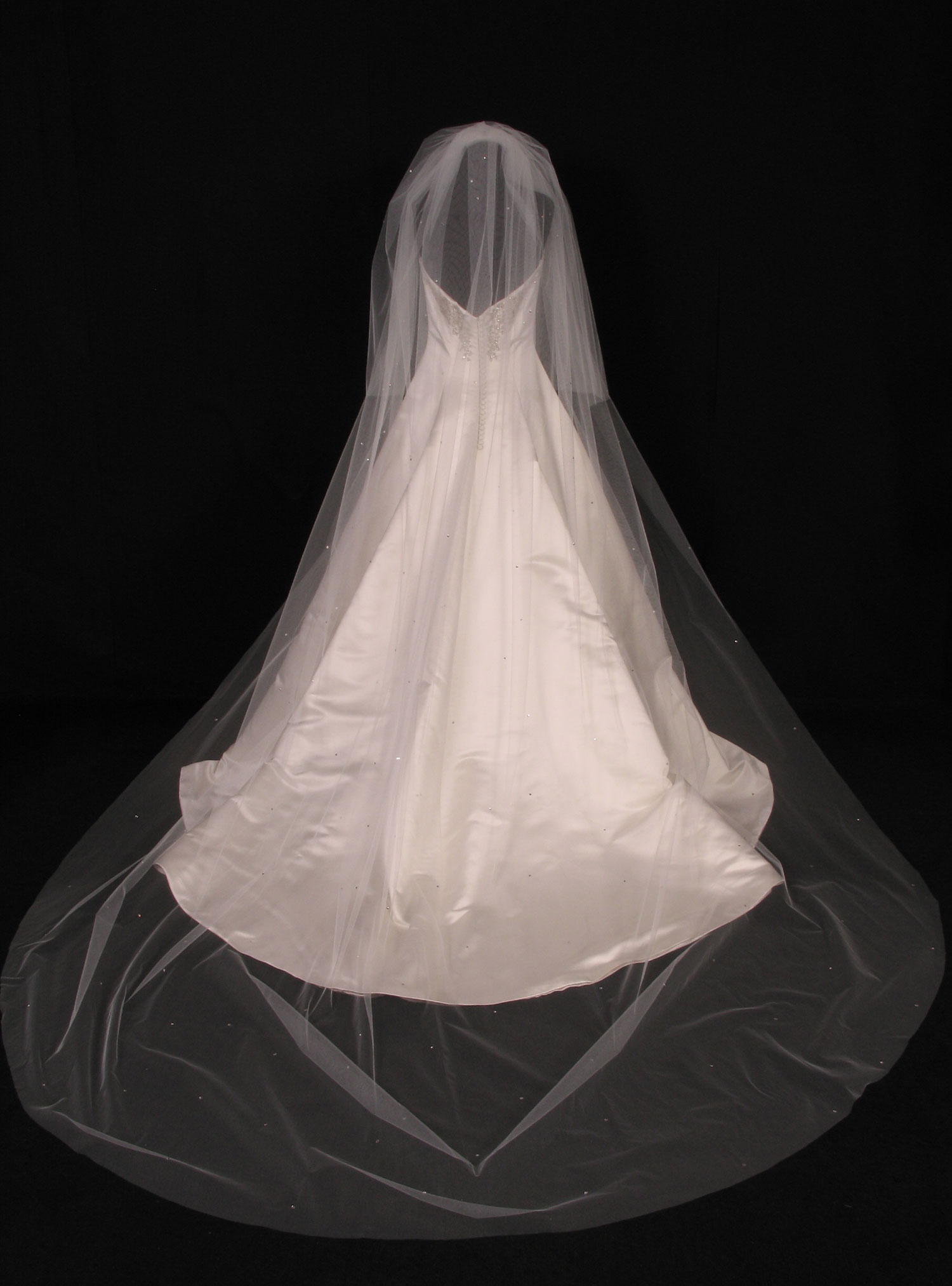 S414VL Diamond White Bridal Veil on Sale Your Dream Dress