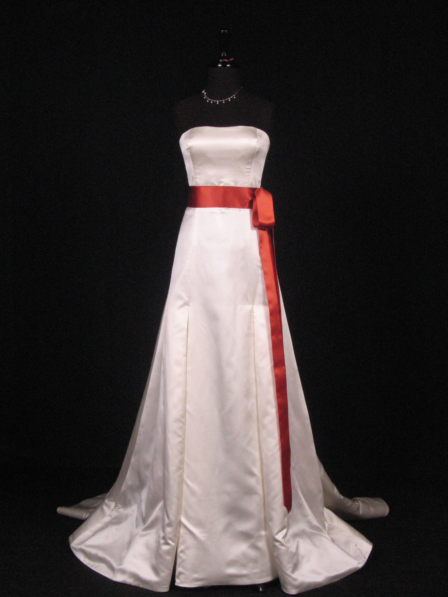 Ginger Swiss Double Faced Ribbon Sash Belt for Formal Wedding Dress Gown NEW