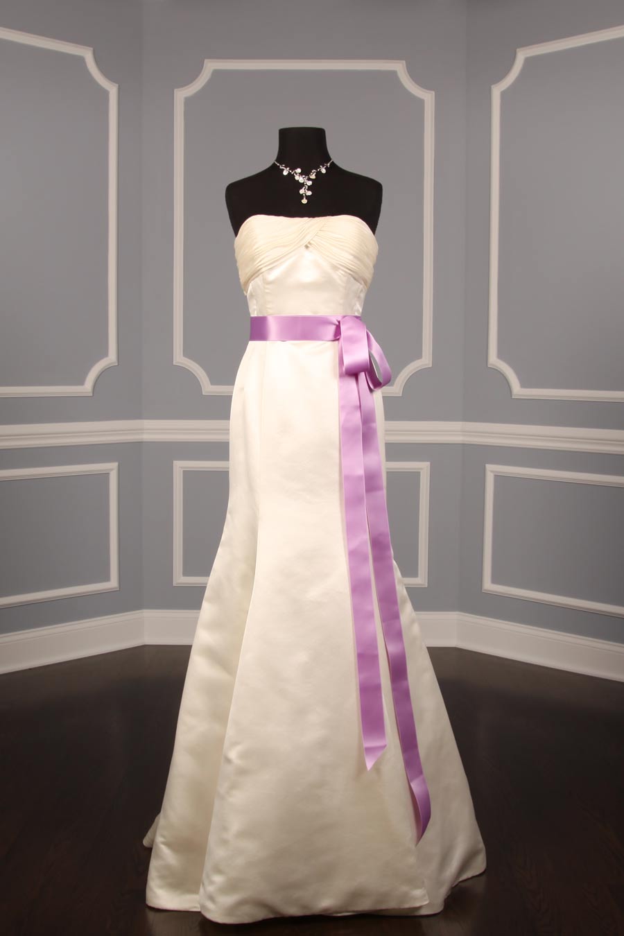 Lilac Double Faced Satin Ribbon Sash On Sale Your Dream Dress