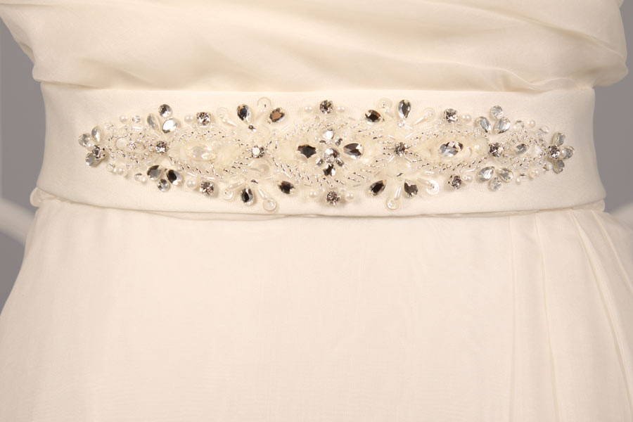 SBLT17 Light Ivory Beaded Embellished Bridal Sash Belt Wedding Gown Accessory | eBay SBLT17 Light Ivory Beaded Embellished Bridal Sash Belt Wedding Gown Accessory | eBay