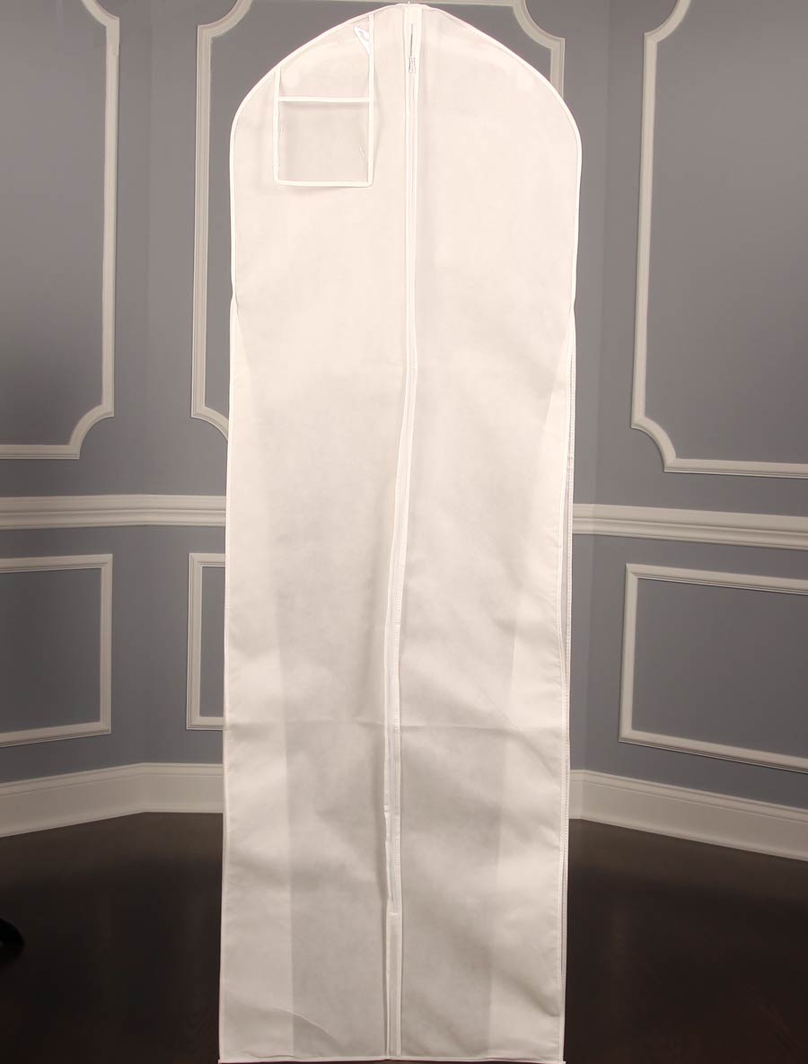600GBB White Breathable Wedding Bridal Dress Garment Bag 