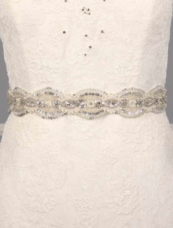Monique Lhuillier Axelle 10120 Bridal Sash