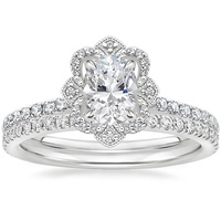 Brilliant Earth Crown Halo Diamond Engagement Wedding Ring Brilliant Earth Crown Halo Diamond Engagement Wedding Ring