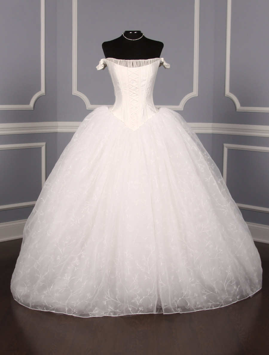 ST. PUCCHI Bridal Gown Wedding Dress White Cinderella Ballgown Valentina Z114