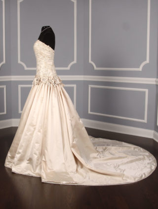Eve of Milady 1444 Wedding Dress Size 8, view 6