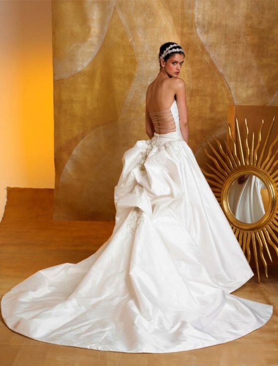 St. Pucchi Carmen Z178 Wedding Dress Back
