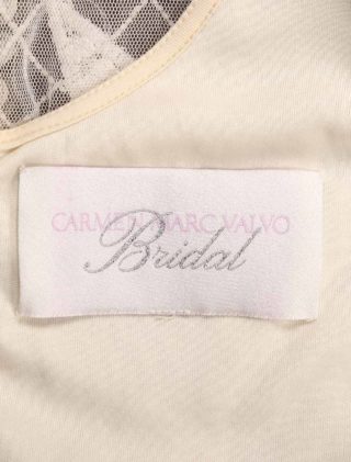 Carmen Marc Valvo Evelyn C90071 Wedding Dress Size 8, view 12