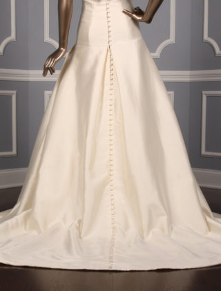 Steven Birnbaum Eloise Wedding Dress Back Skirt