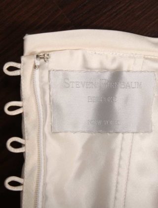 Steven Birnbaum Eloise Wedding Dress Label
