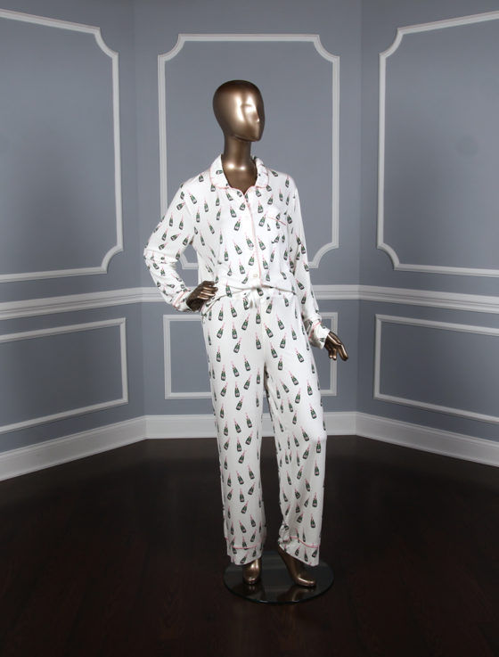 Toss Designs Champagne Pajama Set Front