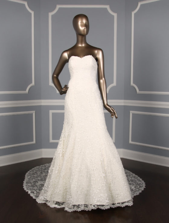 Sareh Nouri Daphne Discounted Designer Lace Wedding Dress