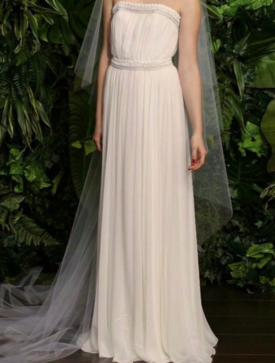 Naeem Khan Mykonos FB049 Wedding Dress Size 8