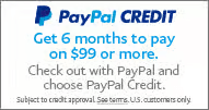 PayPal Credit financing options